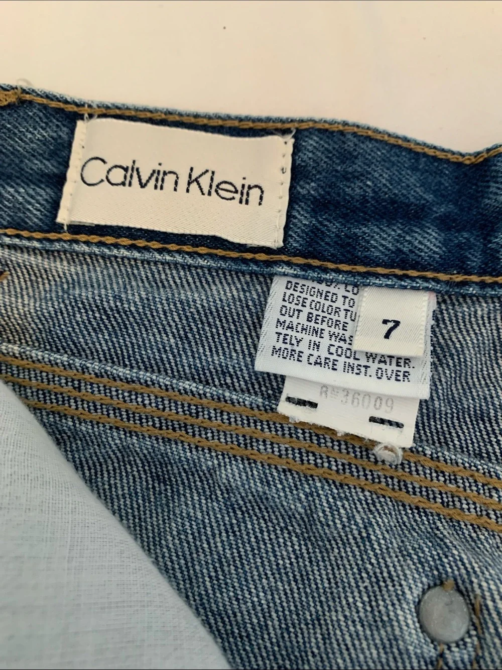 Calvin Klein High-Rise Dark Indigo Women's Jeans